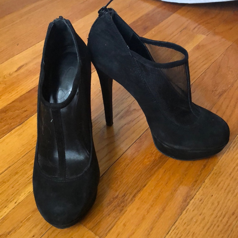 Jessica Simpson Mesh Front Heel